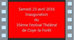 Inauguration du 35<sup>e</sup> Festival